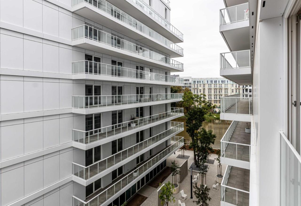 Luksus W Centrum Nad Odra Wroclaw Luaran gambar